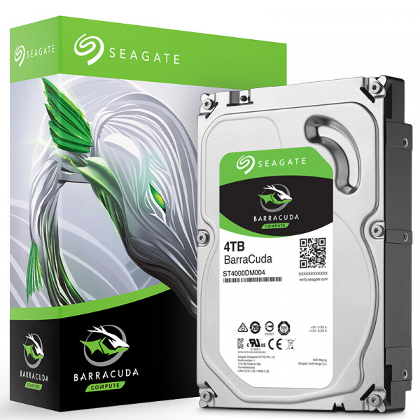 Купить жесткий диск SATA 4TB 5400RPM 6GB/S 256MB ST4000DM004 SEAGATE Barracuda в Курске
